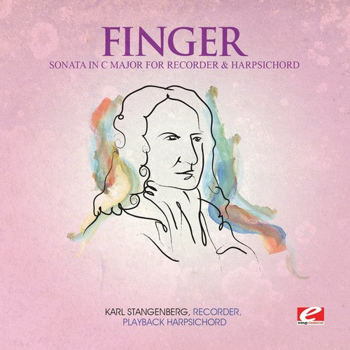 Karl Stangenberg - Sonata C Maj Recorder & Harpsichord Music CD