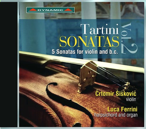 Tartini / Siskovic / Ferrini - Giuseppe Tartini: 5 Sonatas for Violin & b.c. Music CD
