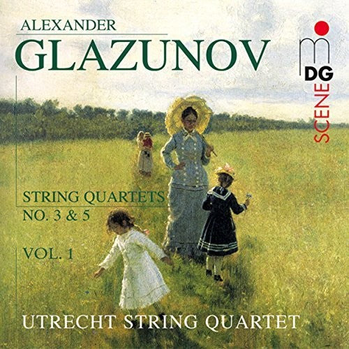 Glazunov / Utrecht String Quartet - String Quartets No 3 & 5 Music CD