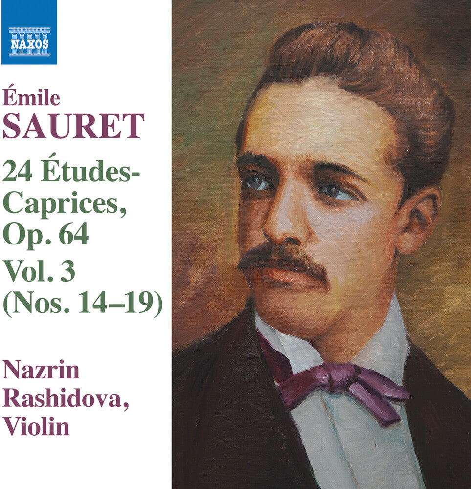 Sauret / Rashidova - 24 Etudes-Caprices 3 Music CD