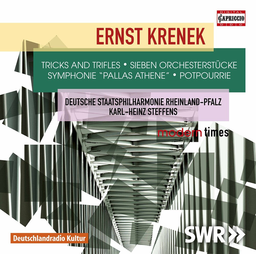 Krenek - Orchestral Works Music CD