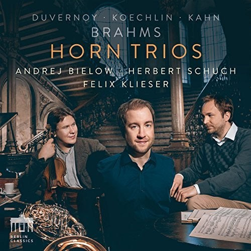 Brahms / Klieser / Schuch - Horn Trios Music CD