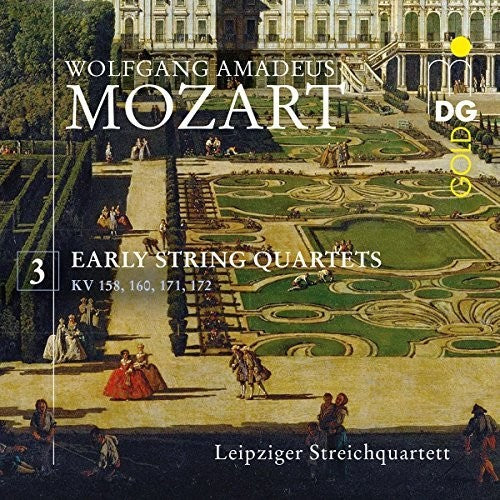 Mozart / Leipzig String Quartet - Early String Quartets 3 Music CD