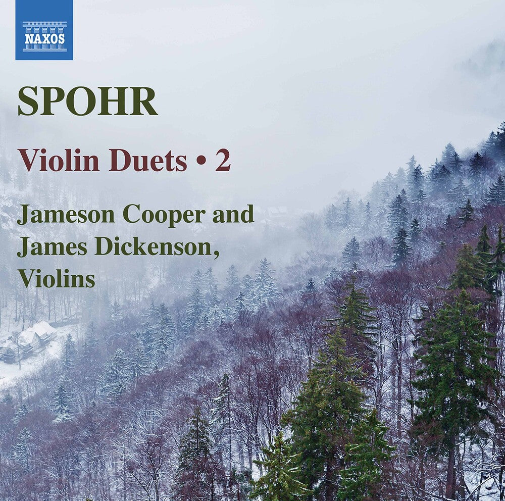 Spohr / Cooper / Dickenson - Violin Duets 2 Music CD