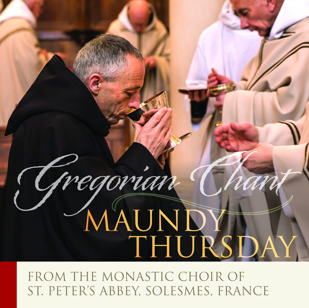 Monastic Choir Solesmes - Maundy Thursday Music CD