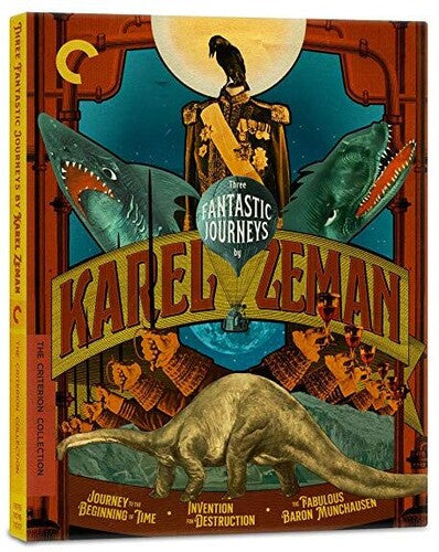 Criterion Collection - Three Fantastic Journeys By Karel Zeman Bd - Blu-ray