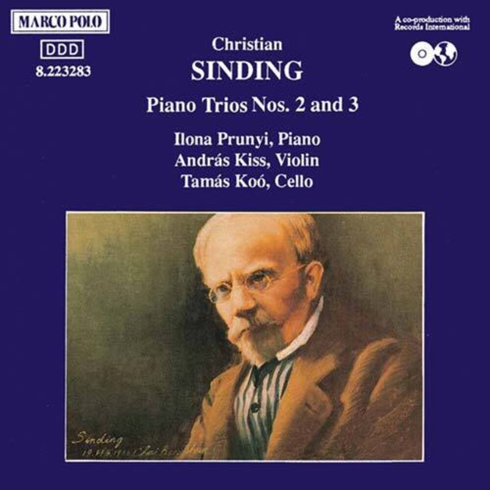 C. Sinding - Piano Trios 2/3 Music CD