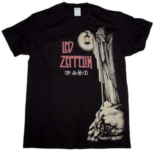 Led Zeppelin Hermit T-shirt Large (black) - Led Zeppelin Hermit T-shirt Large (black) - Apparel