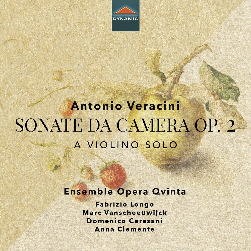 Veracini / Ensemble Opera Qvinta - Sonate Da Camera a Violino Solo Music CD