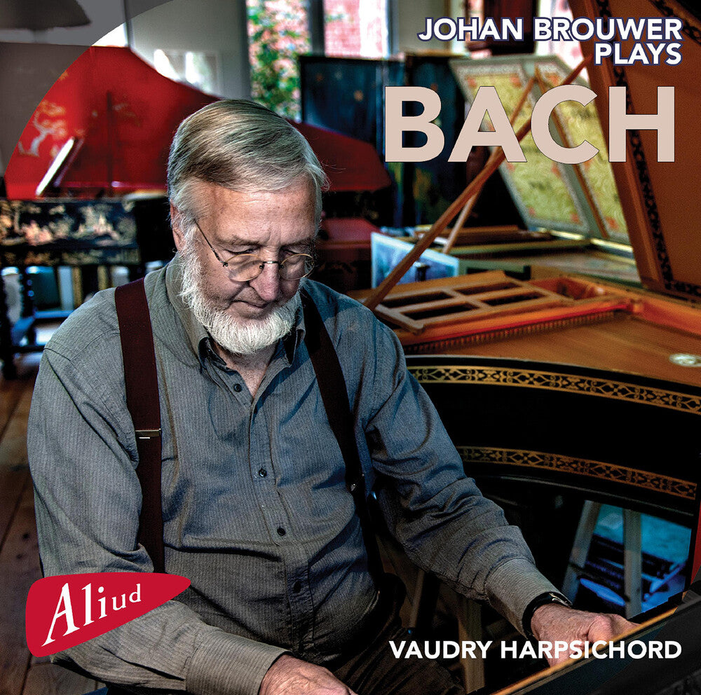 J Bach S / Brouwer - Johann Brouwer Plays Bach Music CD