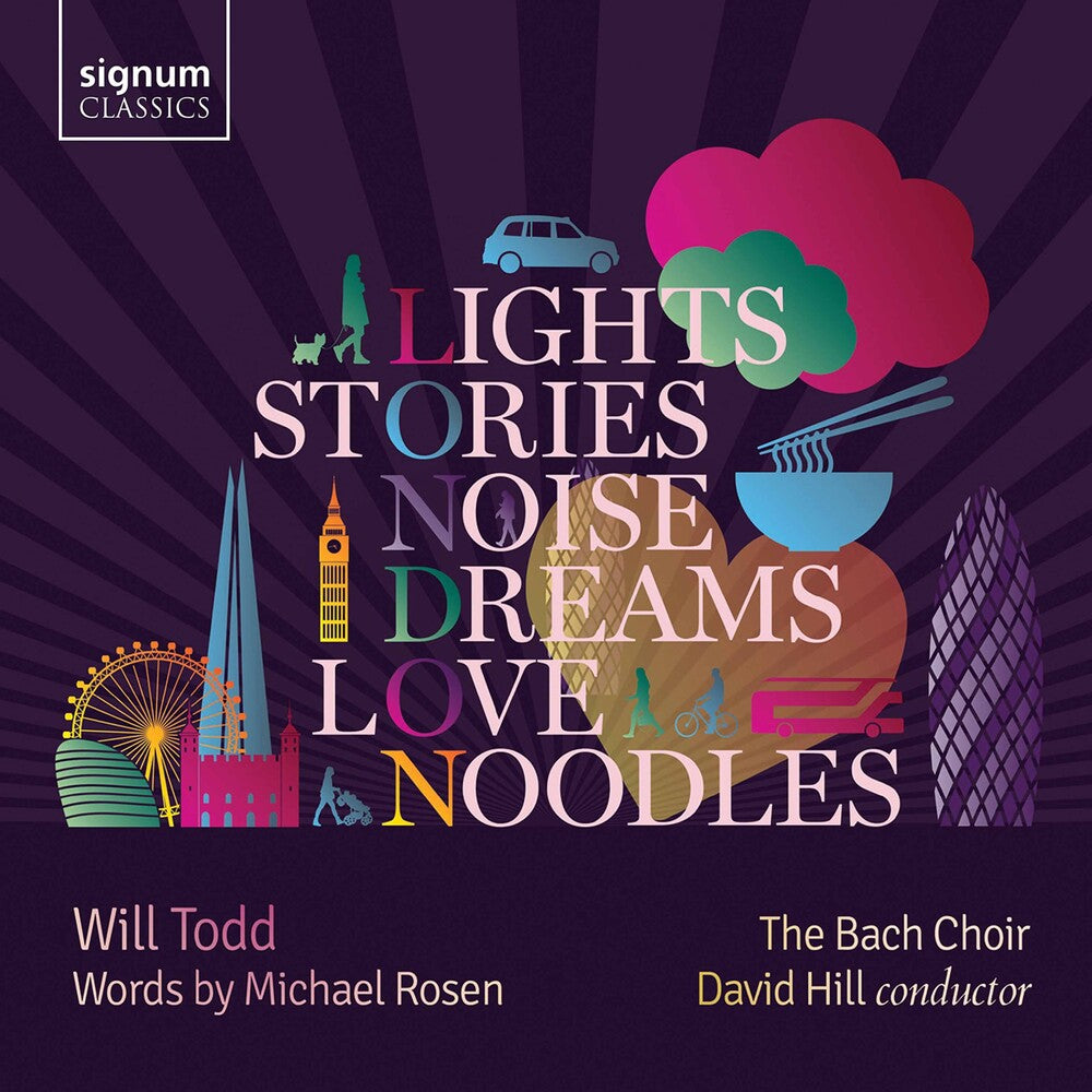 Todd / Bach Choir - Lights Stories Noise Music CD