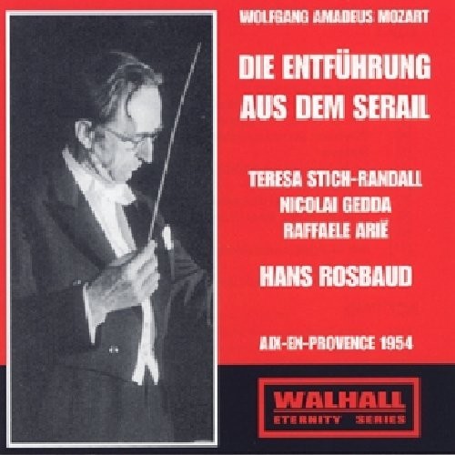 Rosbaud - Die Entfuhrung Aus Dem Serail Music CD