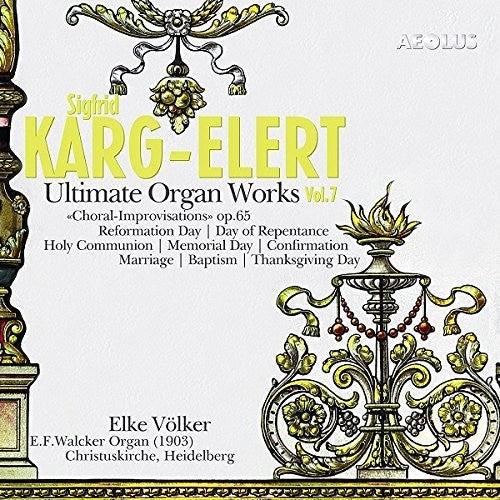 Elke Volker - V7: Organ Works Music CD