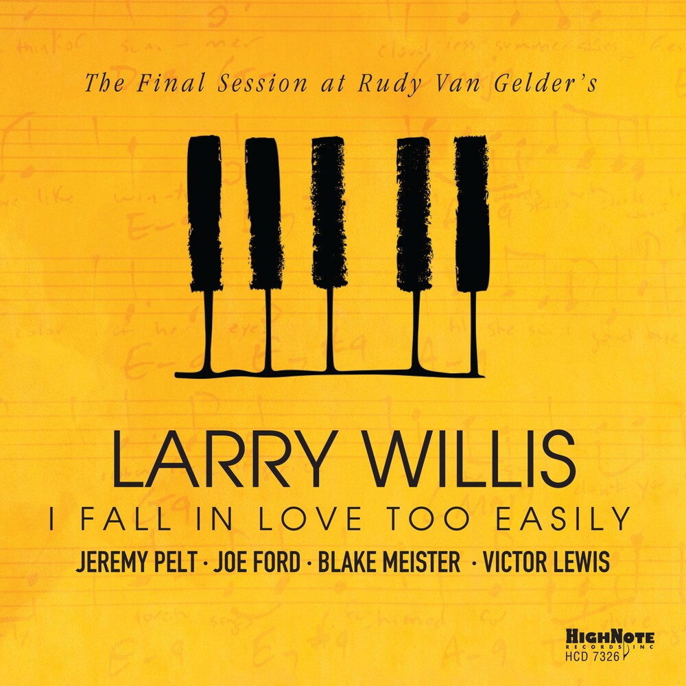 Larry Willis - I Fall In Love Too Easily Music CD