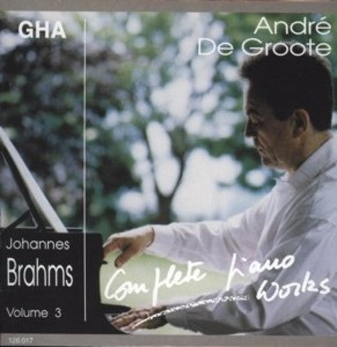 Brahms / Groote - Groote Plays Brahms Music CD
