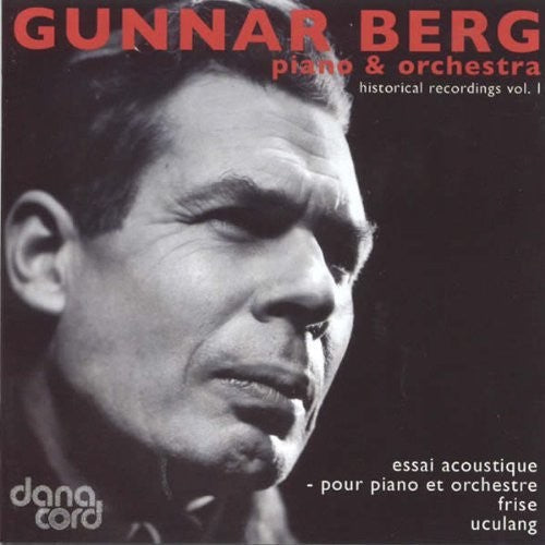Berg / Veto - Historical Recordings 1 Music CD
