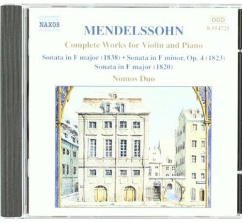 Nomos Duo - Complete Works for Violin & Piano Music CD