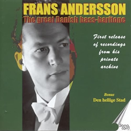 Andersson - Great Danish Bass Baritone Music CD