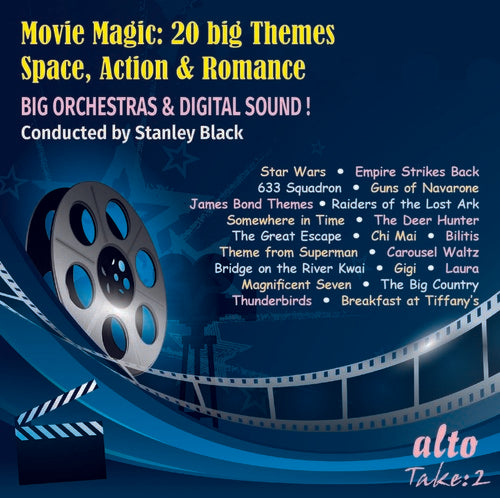 Stanley Black - Movie Magic: 20 Big Themes Space Action & Romance Music CD