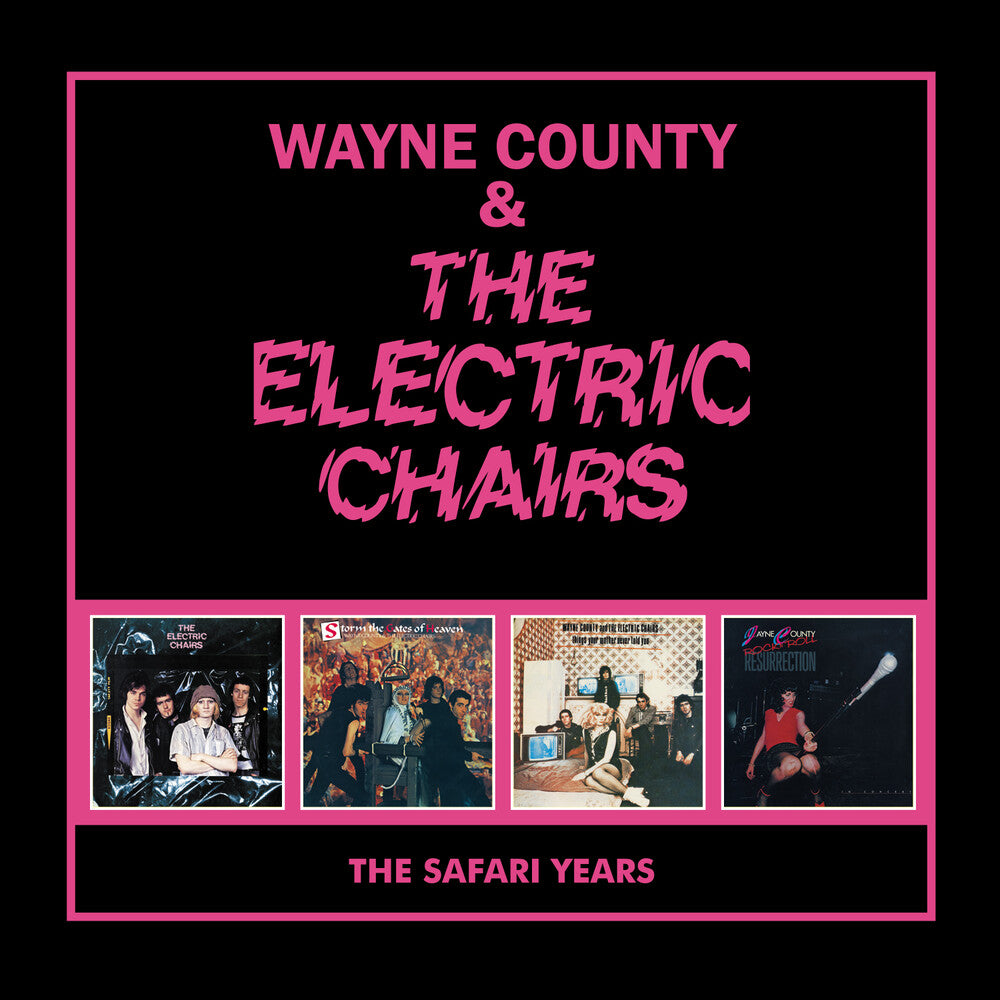 Wayne County & The Electric Chairs - Safari Years Music CD