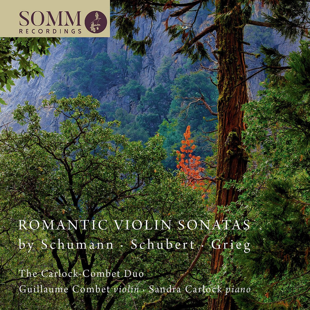 Schumann / Carlock-Combet Duo - Romantic Violin Sonatas Music CD