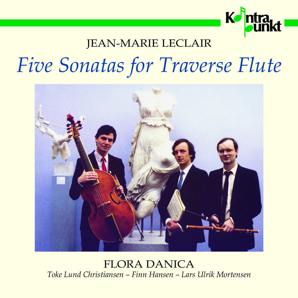 Leclair / Christiansen / Hansen - 5 Sonatas for Trans. Flute Music CD