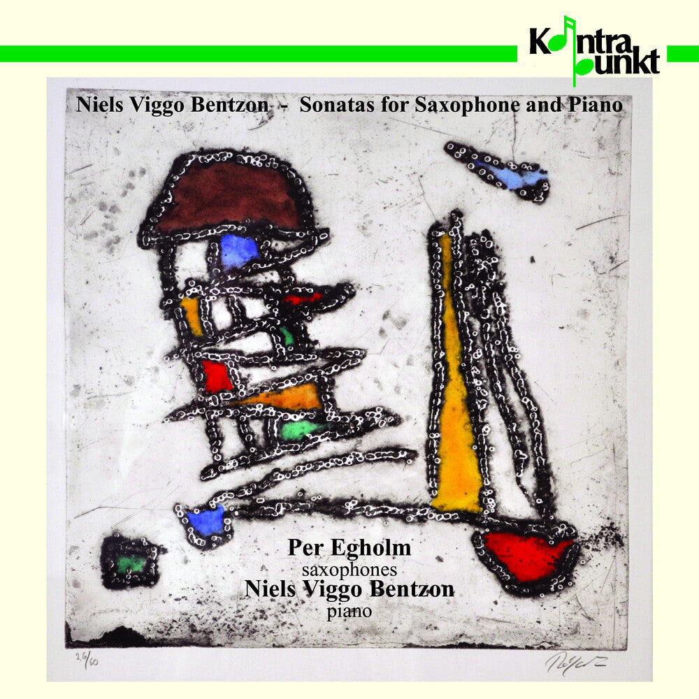 Bentzon / Egholm - Sonatas for Sax & Piano Music CD