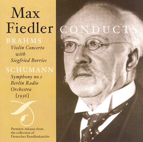 Max Fiedler - Violin Concerto / Symphony 1 Music CD