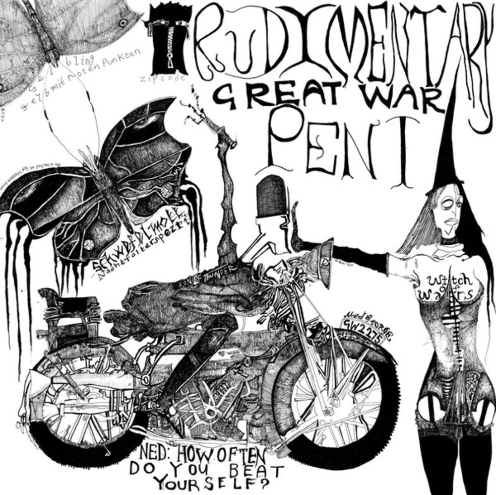 Rudimentary Peni - Great War Music CD