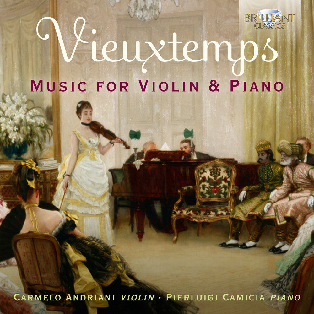 Vieuxtemps / Andriani / Camicia - Music for Violin & Piano Music CD