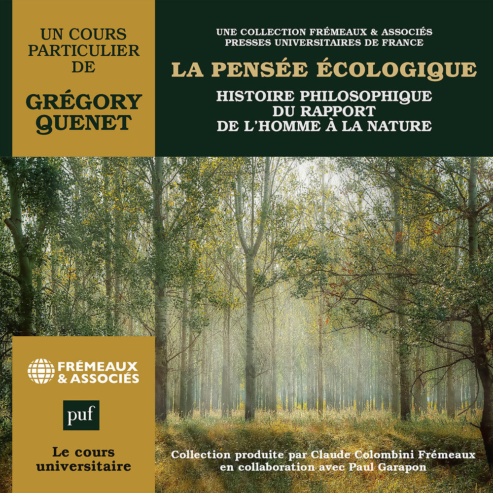Gregory Quenet - Pensee Ecologique (3pk) Music CD