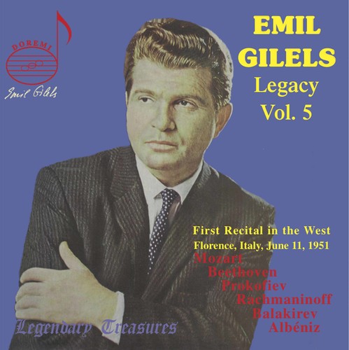 Emil Gilels - Legacy 5 Music CD