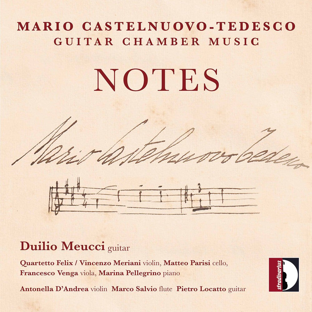 Castelnuovo-Tedesco / Meucci - Notes Music CD