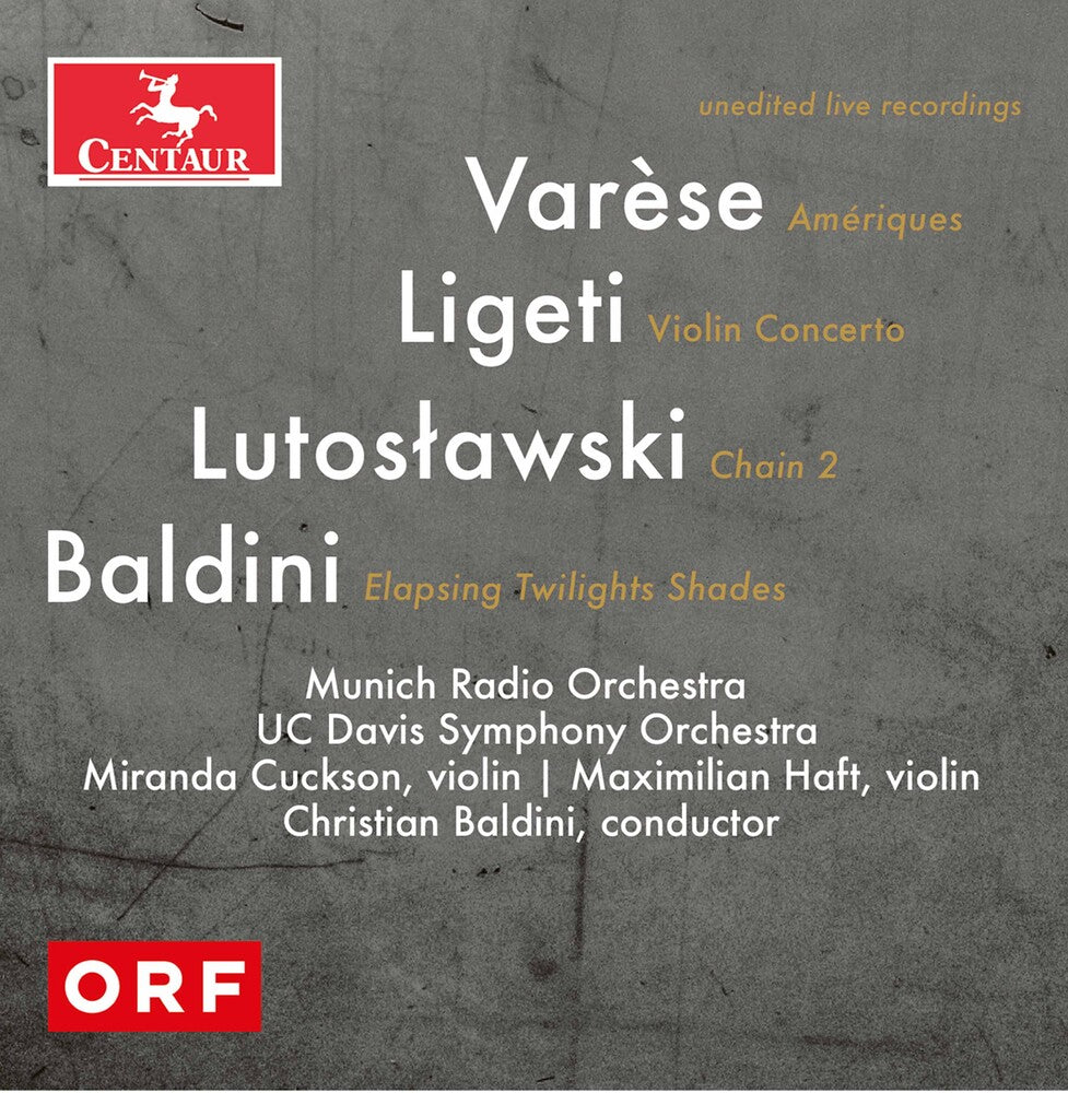 Baldini / Baldini / Haft - Orchestral Works Music CD