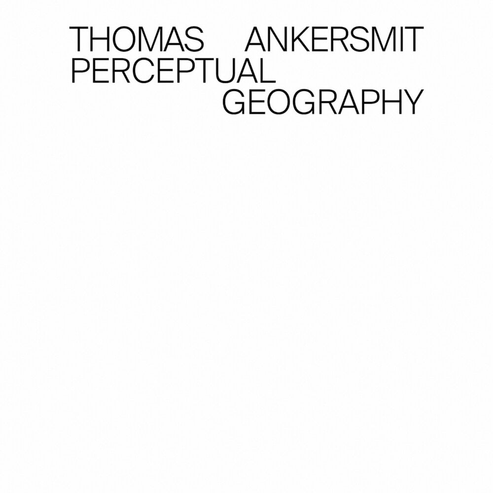 Thomas Ankersmit - Perceptual Geography (Can) Music CD