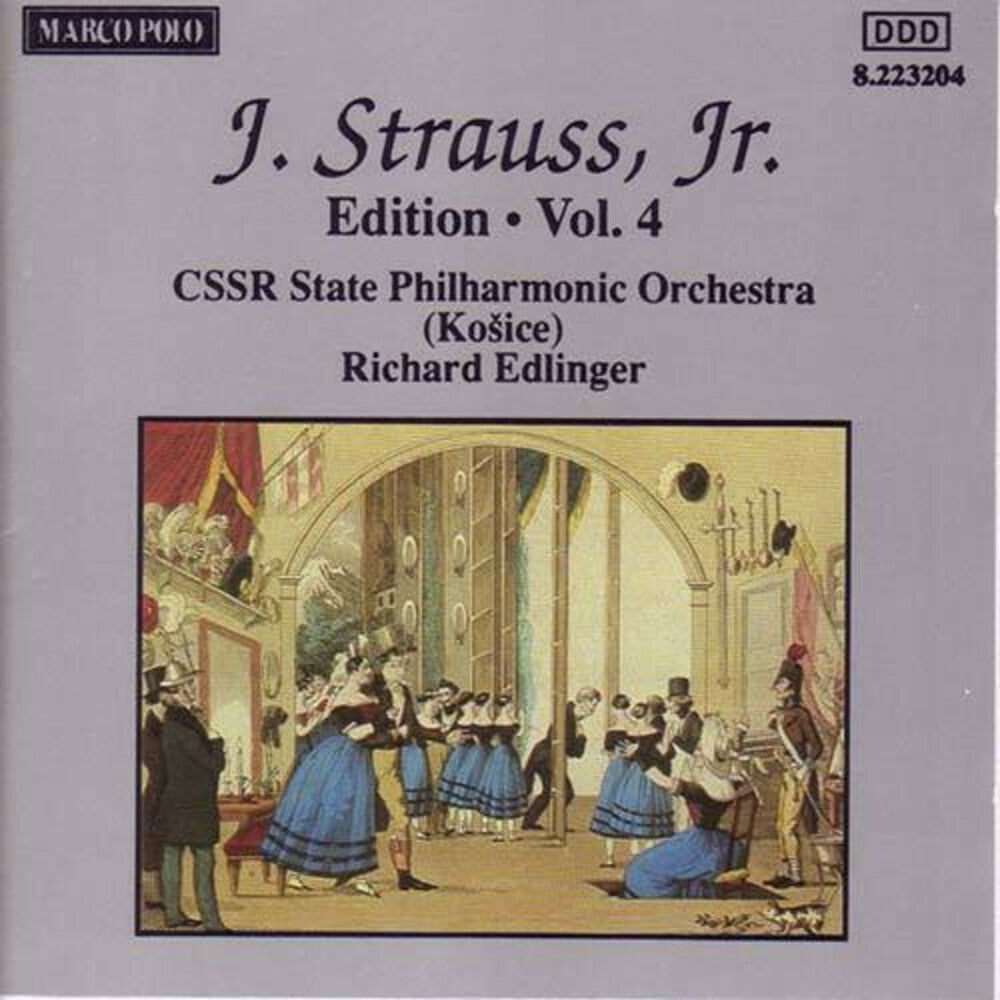 Strauss / Edlinger / Cssr State Po - Complete Orchestral Works 4 Music CD