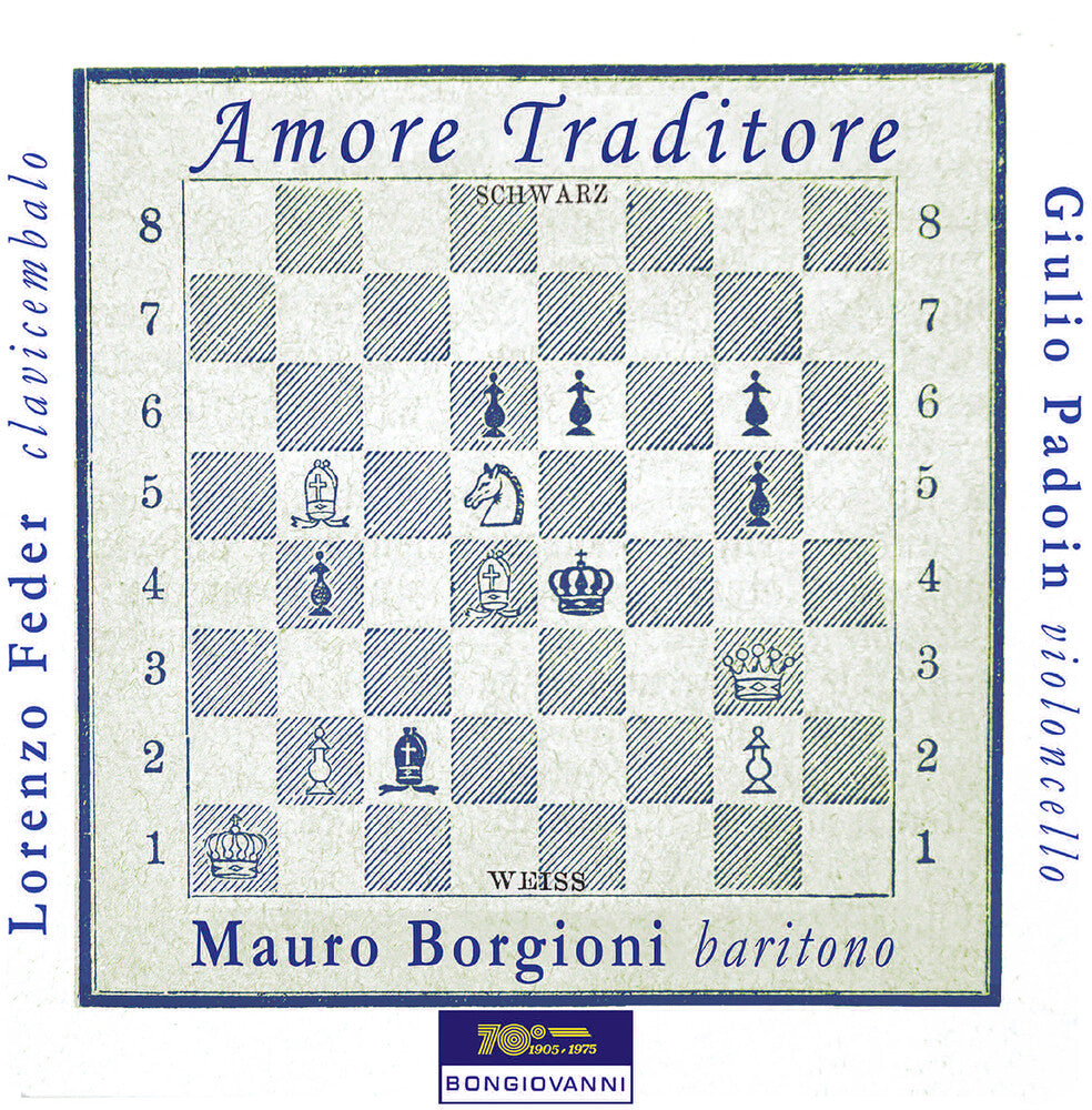 J Bach .S. / Borgioni / Padoin - Amore Traditore Music CD