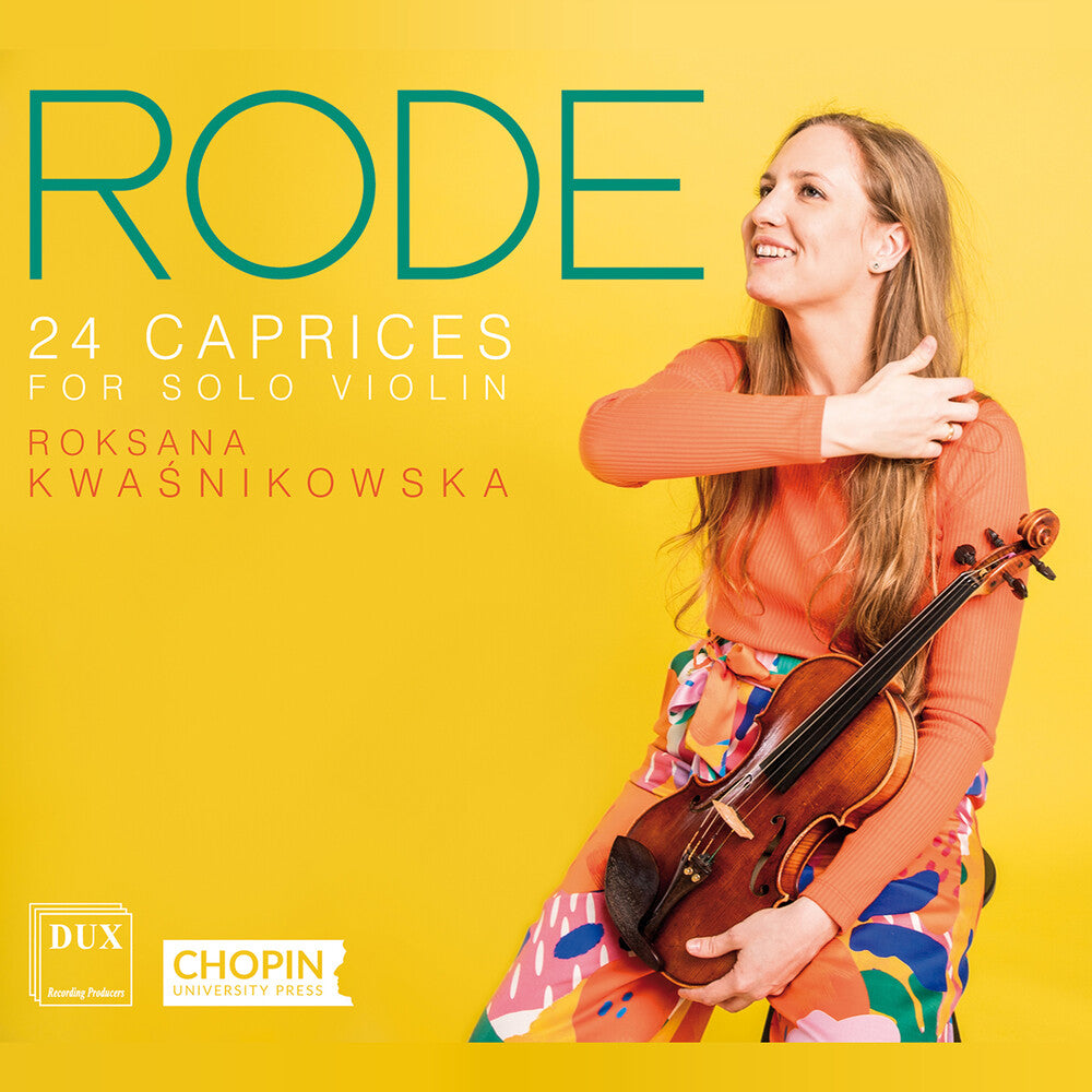 Kwasnikowska - 24 Caprices For Solo Violin Music CD