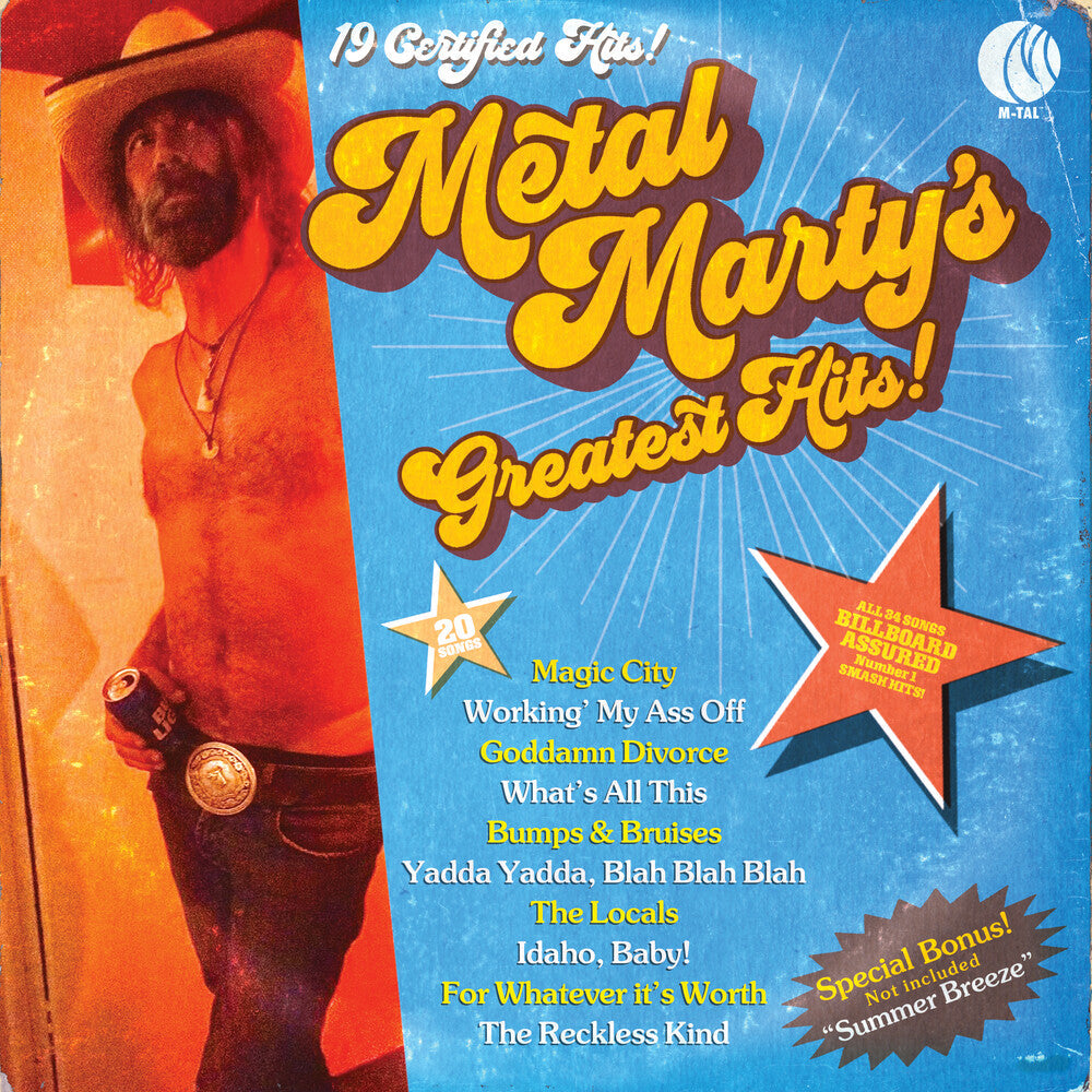 Metal Marty - Metal Marty's Greatest Hits Music CD
