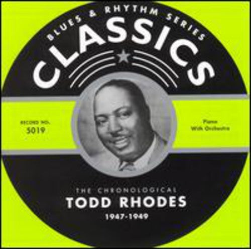 Todd Rhodes - 1947-49 Music CD