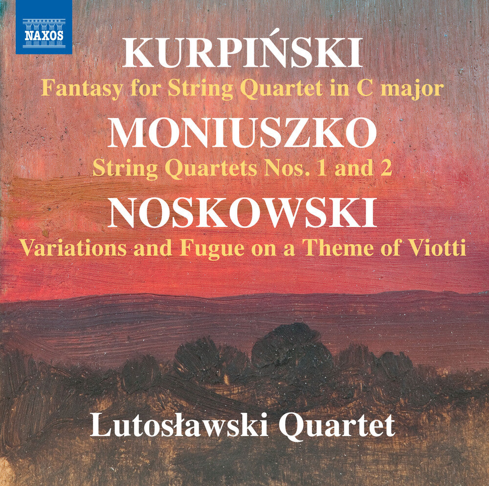 Kurpinski / Moniuszko / Lutoslawski Quartet - Works For String Quartet Music CD