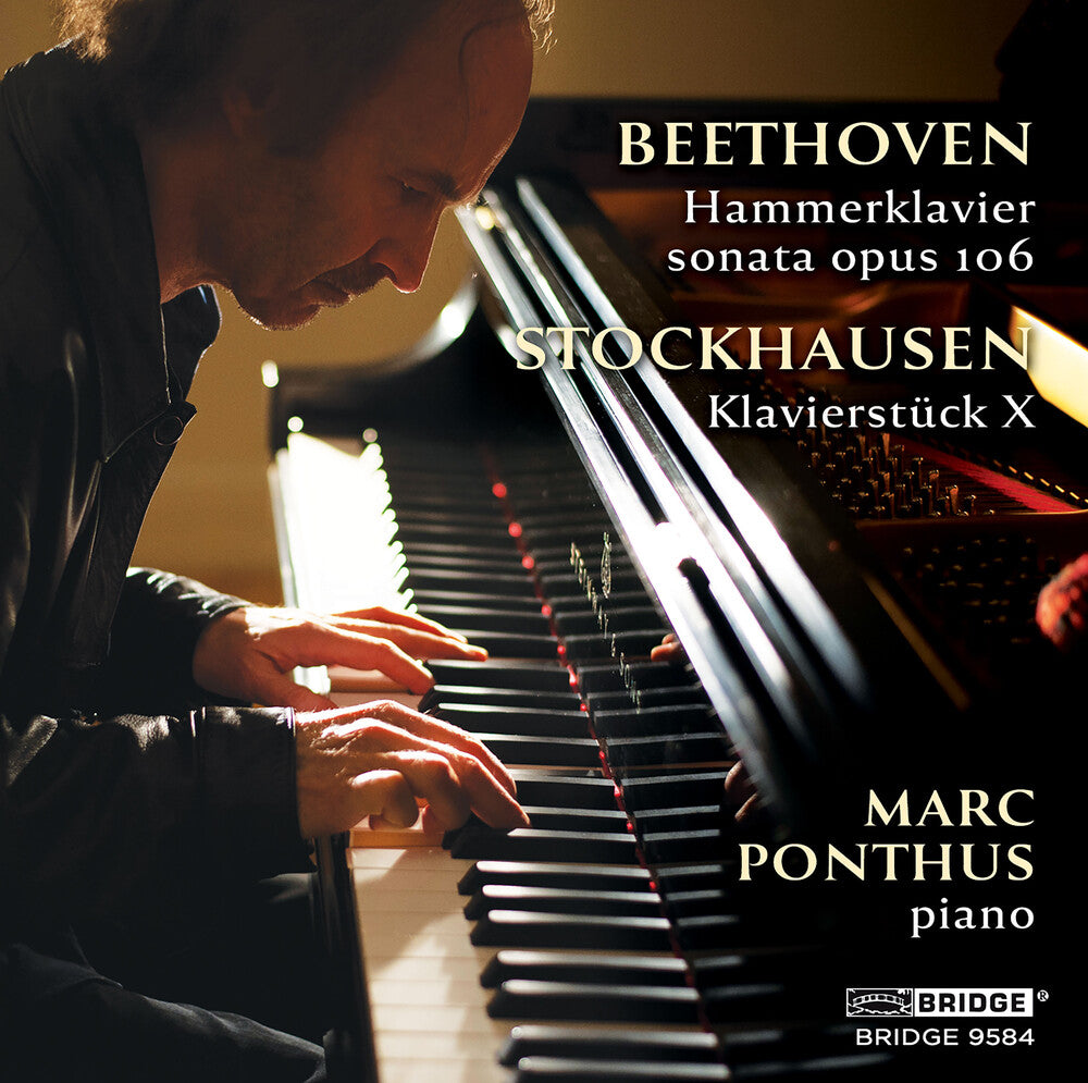 L Beethoven .V. / Ponthus - Ponthus Plays Beethoven & Stockhausen Music CD