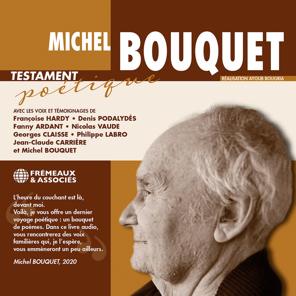 Michel Bouquet / Podalydes,Denis - Testament Poetique Music CD