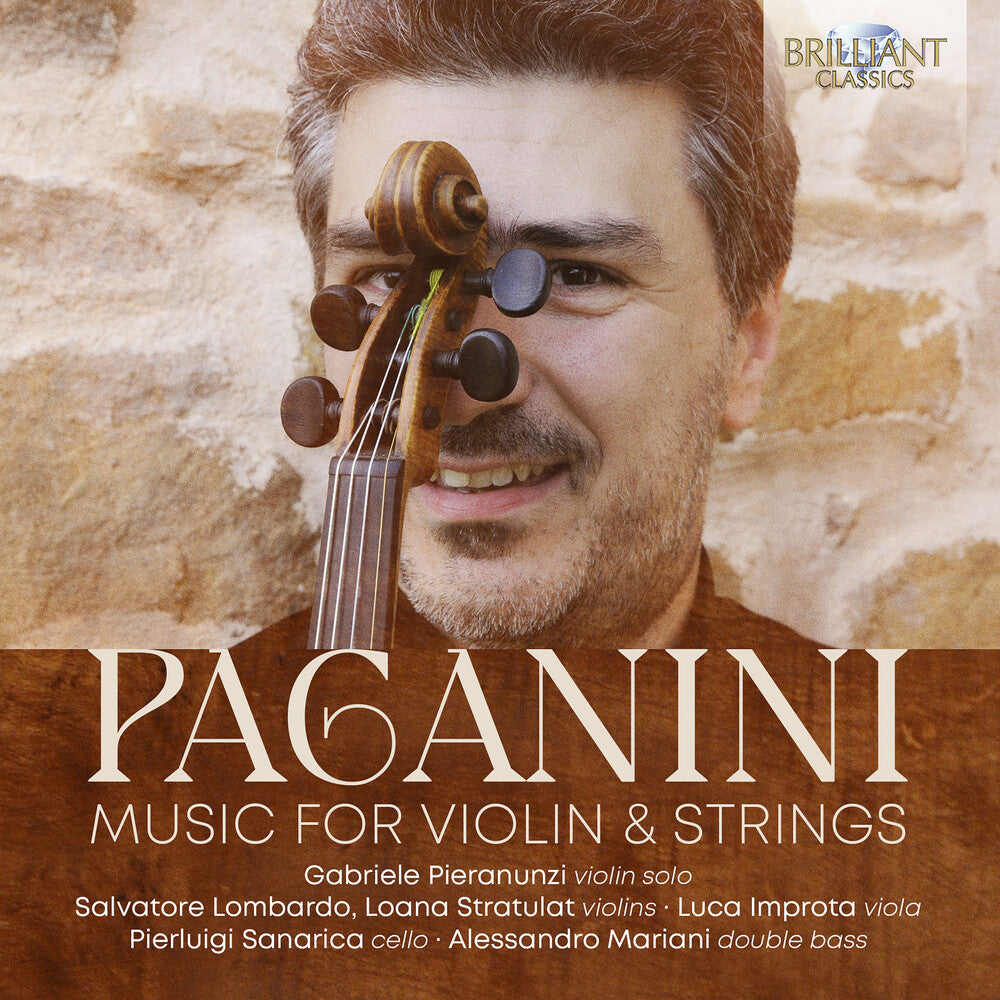 Paganini / Pieranunzi / Lombardo - Music For Violin & Strings Music CD