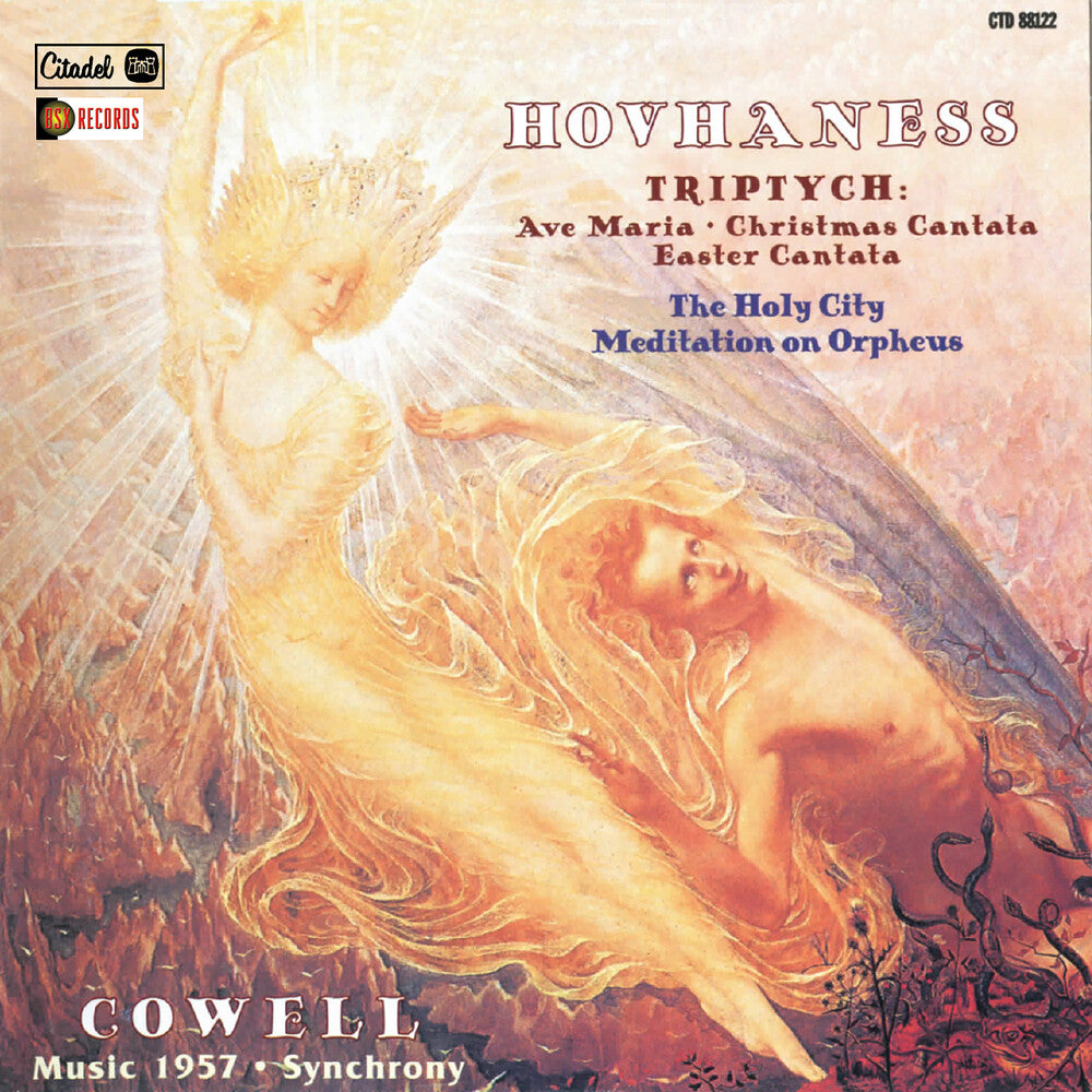 ALAN HOVHANESS - Triptych Thy Holy City Meditation On Orpheus Music CD