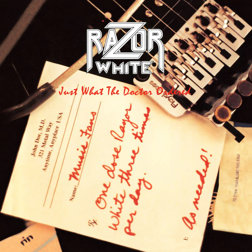 Razor White - Just What The Doctor Ordered (Uk) Music CD