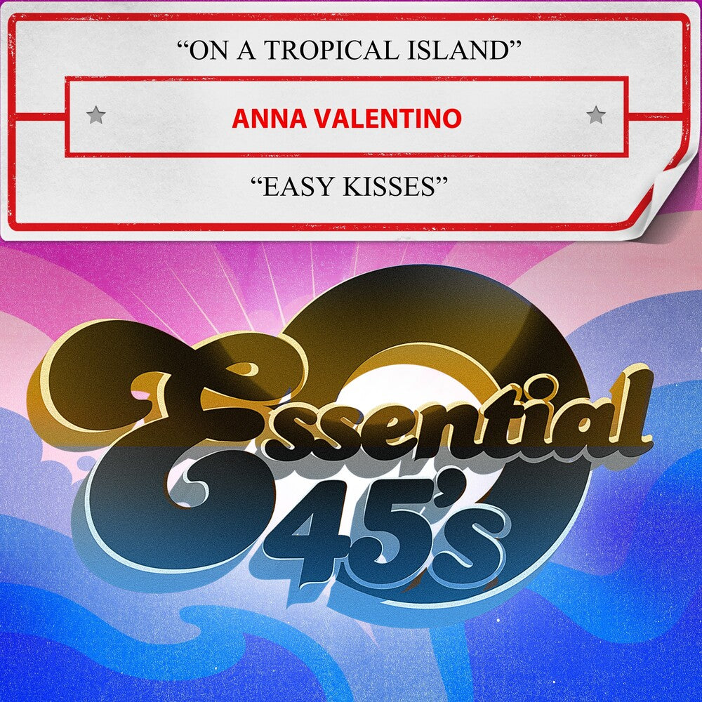 Anna Valentino - On A Tropical Island / Easy Kisses (Digital 45) Music CD