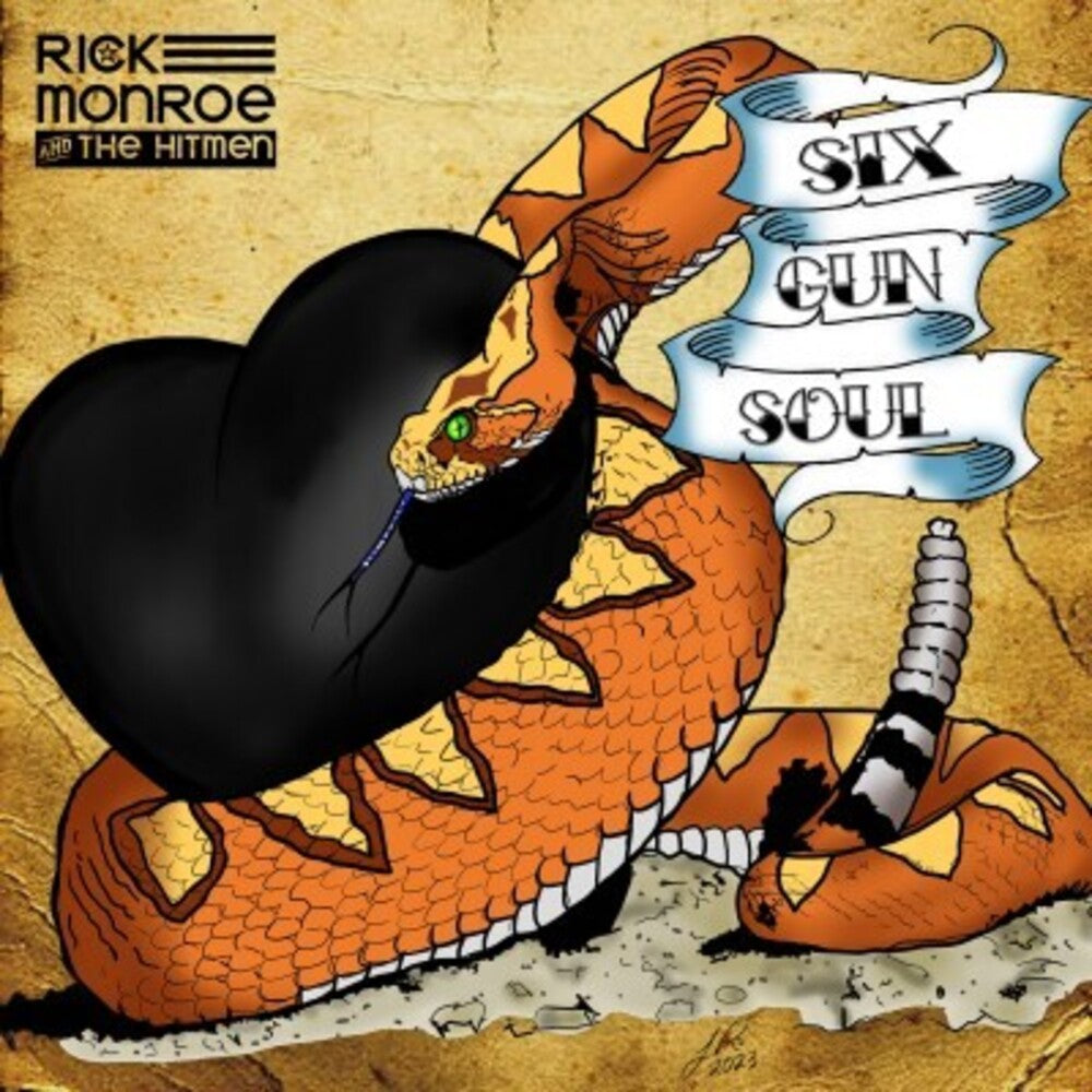 Rick Monroe & The Hitmen - Six Gun Soul Music CD