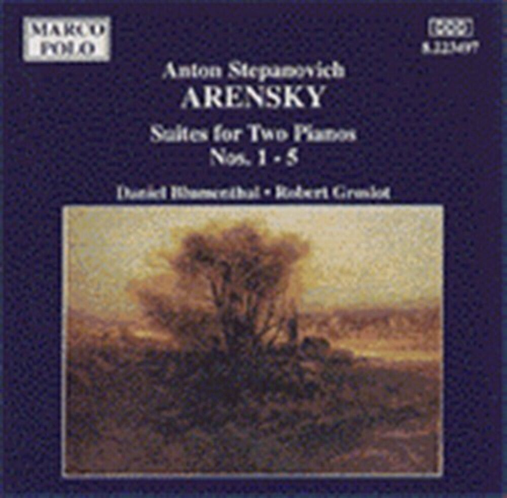 Arensky / Groslot / Blumenthal - Piano Suites 1-5 Music CD