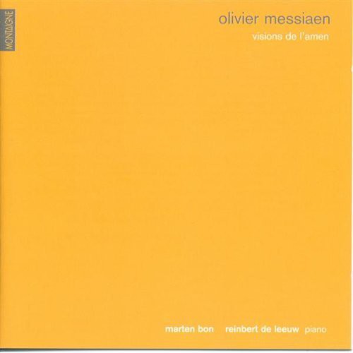 O. MESSIAEN - Visions De L'amen Music CD